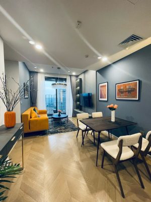 Cần bán căn hộ Lumiere Riverside quận 2 căn 2PN góc full nội thất đẹp giá 8.6 tỷ all in