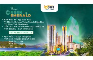 Tập đoàn Bcons mở bán 898 căn hộ Green Emerald giá từ 2tỷ