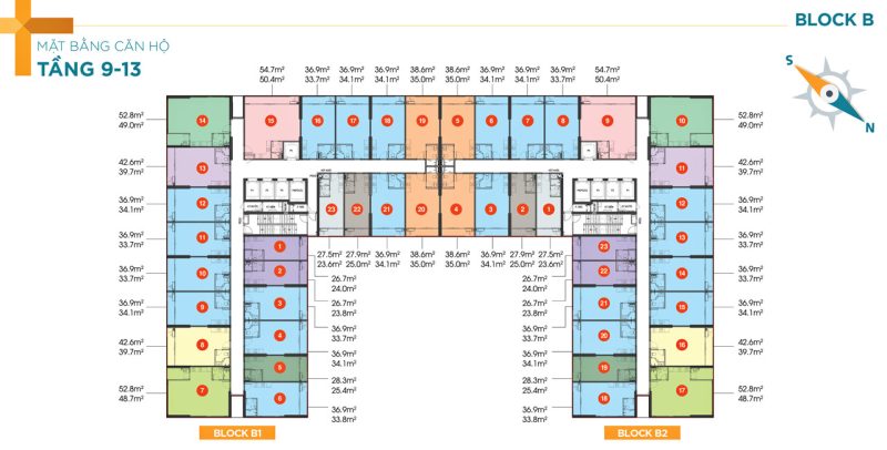 mat-bang-officetel-lavida-plus-thap-b-tang-9-13