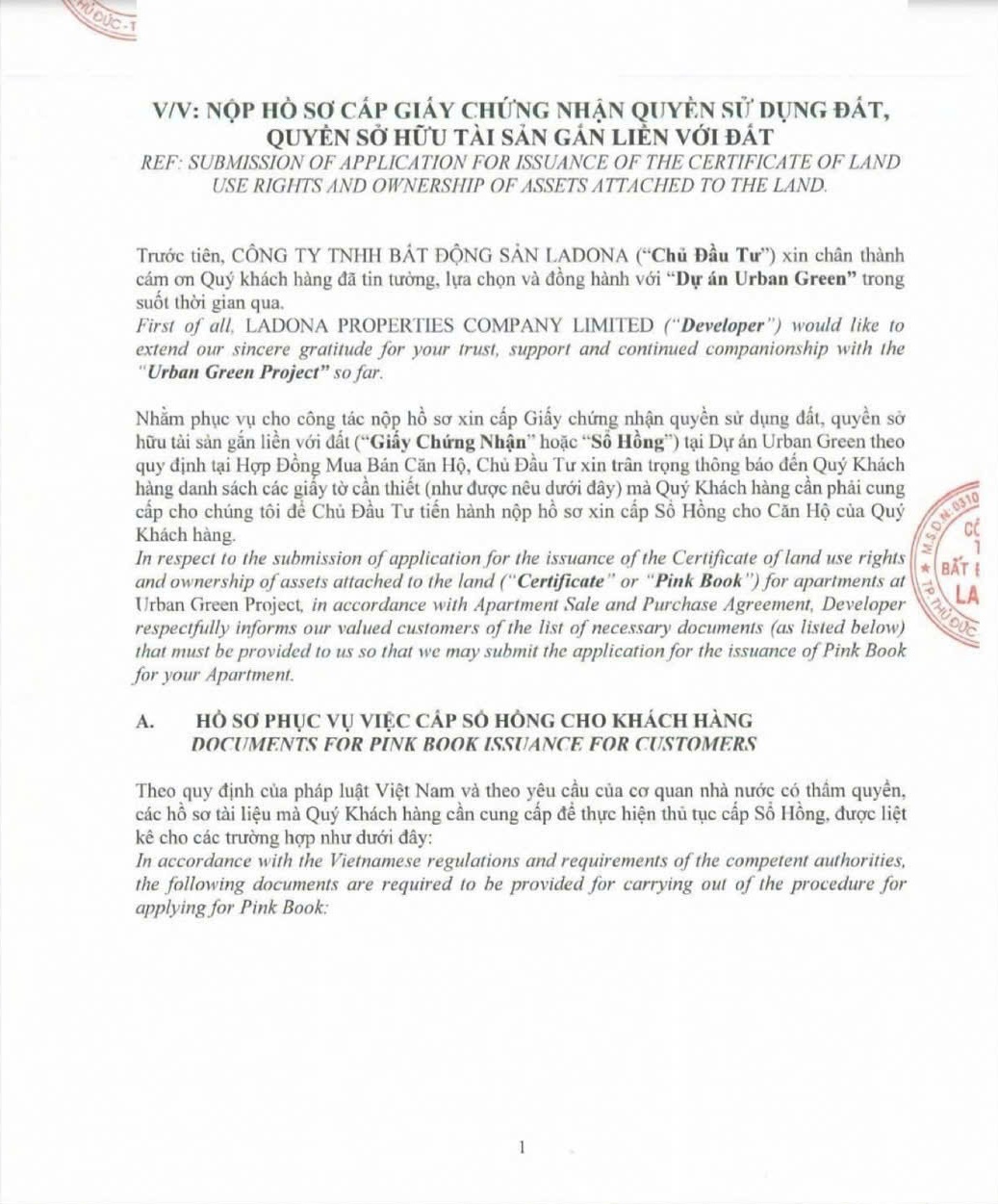 thong-bao-lam-so-urban-green-thu-duc