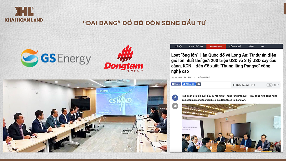 Hệ thống hạ tầng Long An