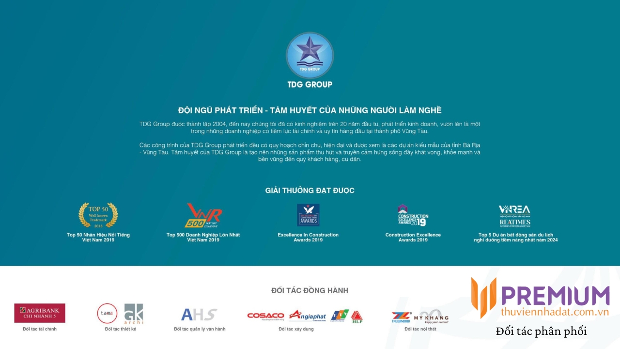 Mặt bằng biệt thự The Maris Vũng Tàu