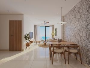 Cho thuê căn hộ 2PN hướng Đông Nam Centre Point Vũng Tàu